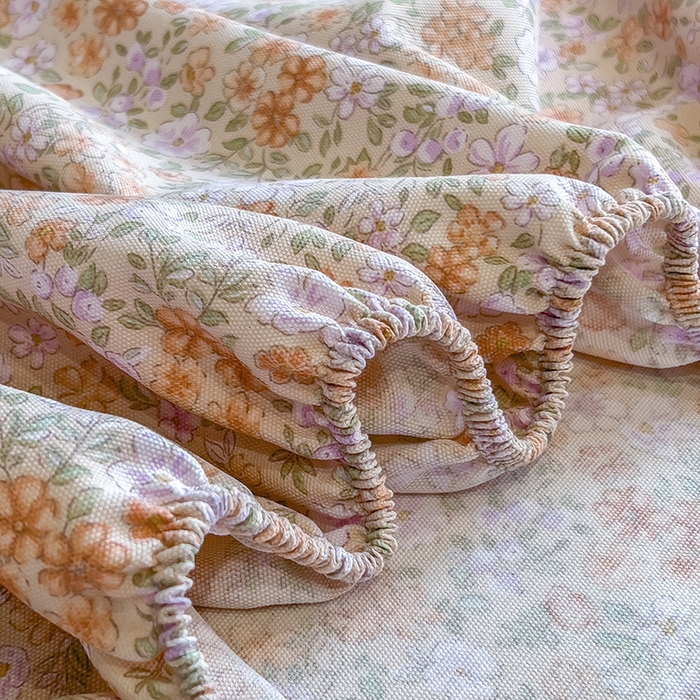 91家纺网 家纺一手货源 找家纺 芃成家纺 2026新款老粗布单床笠 西西里