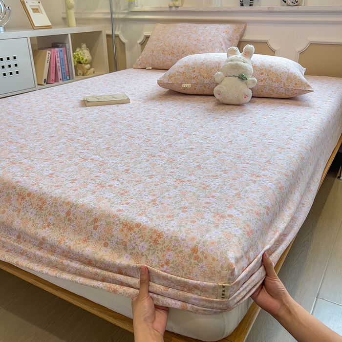 91家纺网 家纺一手货源 找家纺 芃成家纺 2026新款老粗布单床笠 西西里