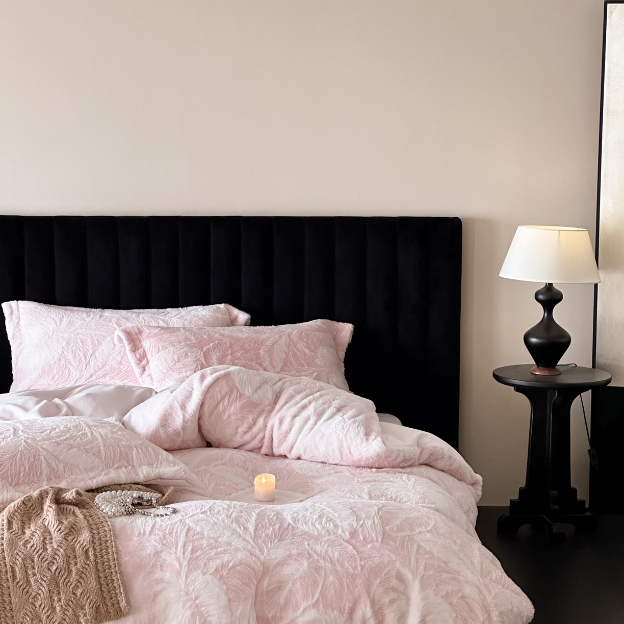 91家纺网 家纺一手货源 找家纺 （总）MIU缪家居 2025新款A版兔毛B版牛奶绒四件套-挪威森林