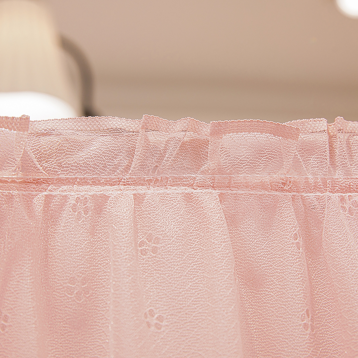 91家纺网 家纺一手货源 找家纺 海虹蚊帐 2026新款2603款三开门一体防尘顶落地蚊帐 浅粉