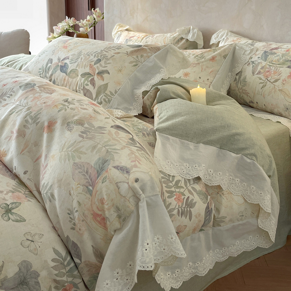 91家纺网 家纺一手货源 找家纺 （总）莱登卡奴 2025新款A类云母凉感丝系列-床笠款凉席