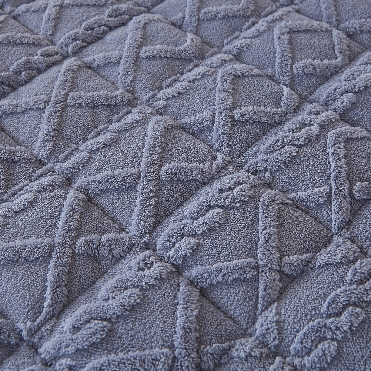 91家纺网 家纺一手货源 找家纺 月茶家纺 2026新款塔芙绒无胶棉磨毛床护垫--学生款 高级灰