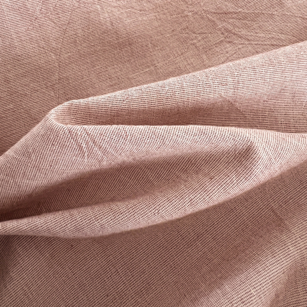 91家纺网 家纺一手货源 找家纺 橙子家居 2026新款全棉棉麻绣花被套棉花床盖四件套 棉麻-粉色