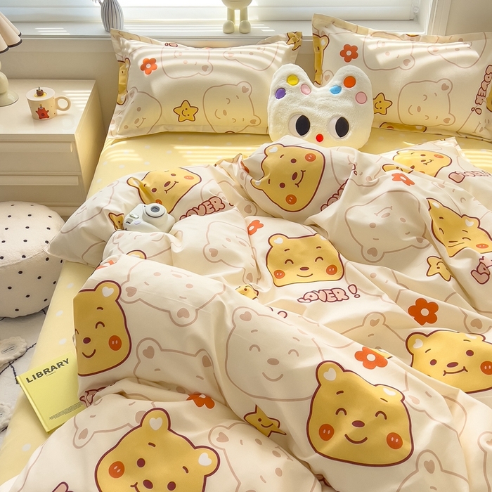 91家纺网 家纺一手货源 找家纺 （总）灿哈家纺 植物羊绒加厚磨毛水洗棉亲肤棉四件套套件单被套单品