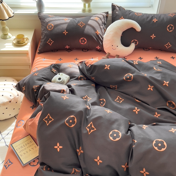 91家纺网 家纺一手货源 找家纺 （总）灿哈家纺 植物羊绒加厚磨毛水洗棉亲肤棉四件套套件单被套单品