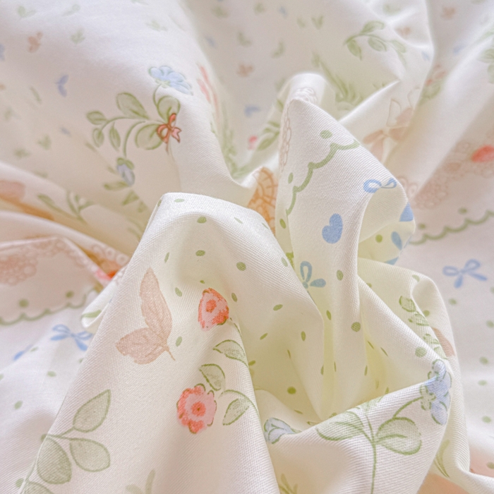 91家纺网 家纺一手货源 找家纺 禧安居 2025新款高支高密活性印染全棉被套单被套（支持定制尺寸）丛林夏梦