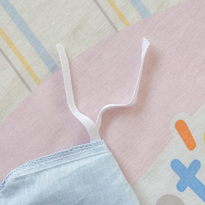 91家纺网 家纺一手货源 找家纺 禧安居 2025新款高支高密活性印染全棉被套单被套（支持定制尺寸）狐狸兔