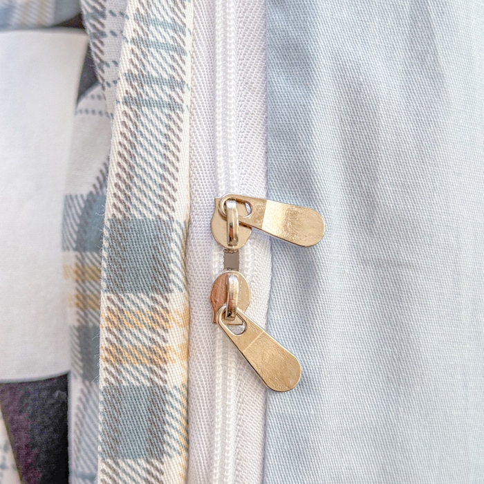 91家纺网 家纺一手货源 找家纺 禧安居 2025新款高支高密活性印染全棉被套单被套（支持定制尺寸）熊猫美梦