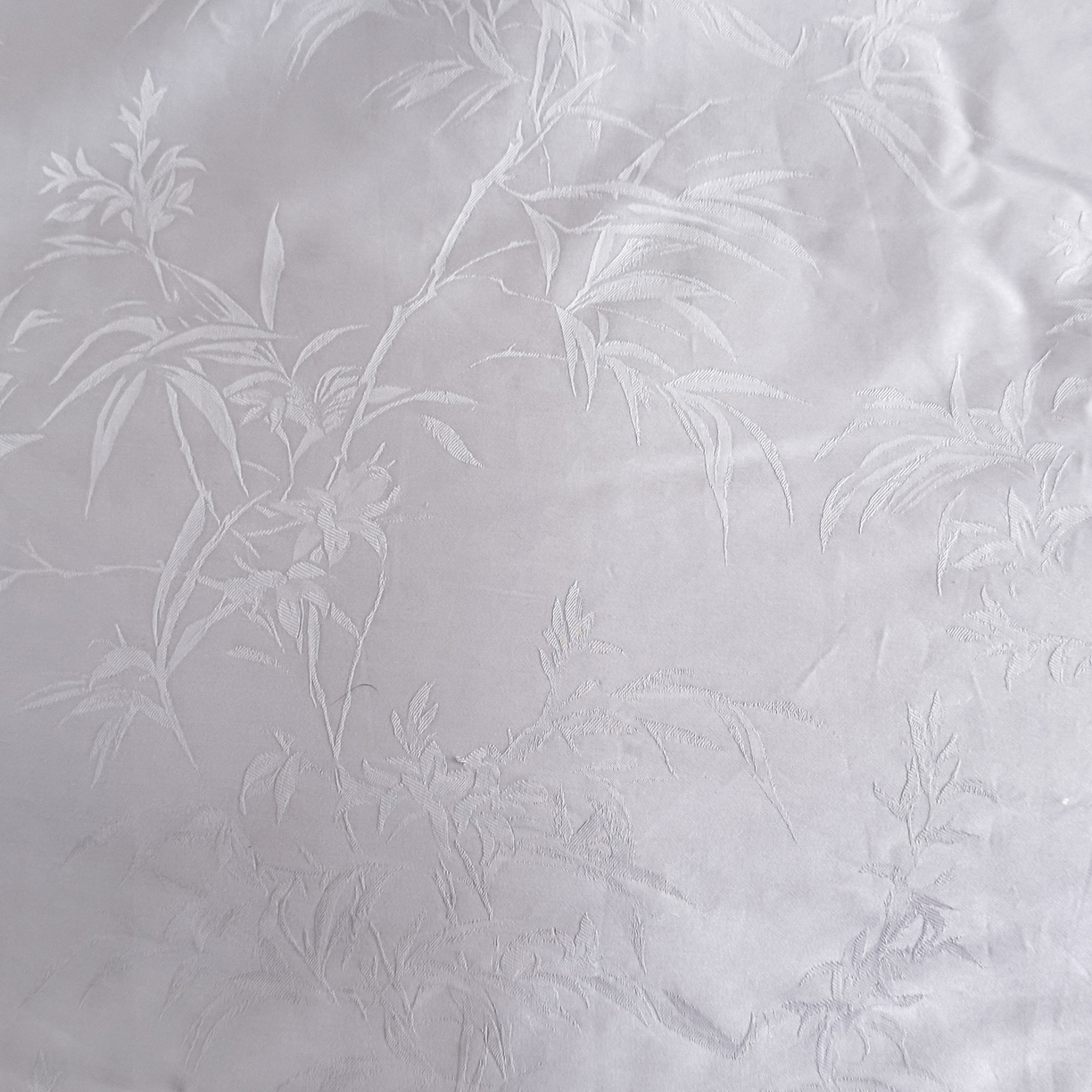 91家纺网 家纺一手货源 找家纺 森林雨 【翡-鎏光】2026高端双股50S新疆长绒棉提花埋绳工艺款四件套 兰亭序-水母灰