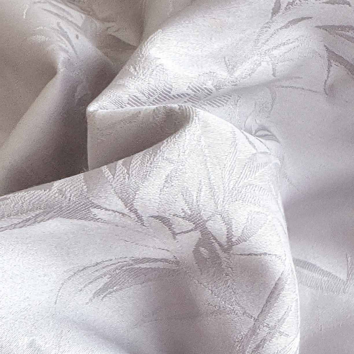 91家纺网 家纺一手货源 找家纺 森林雨 【翡-鎏光】2026高端双股50S新疆长绒棉提花埋绳工艺款四件套 兰亭序-水母灰