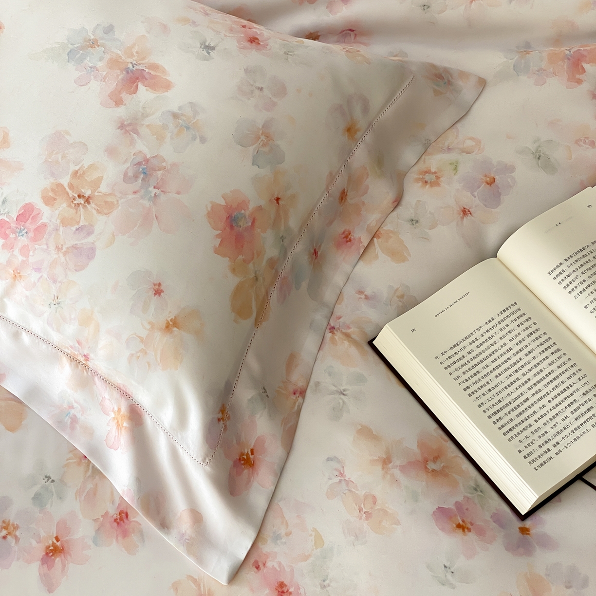 91家纺网 家纺一手货源 找家纺 （总）云栖家居 2026新款春夏60支兰精天丝四件套-夏季