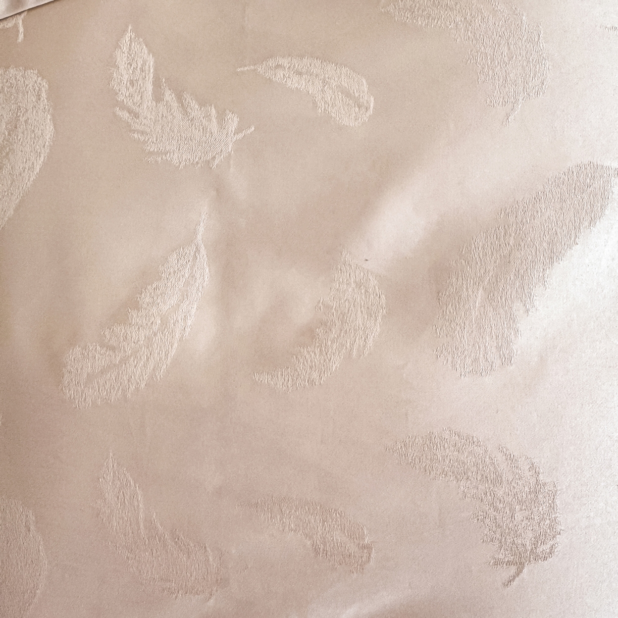 91家纺网 家纺一手货源 找家纺 森林雨 【翡-鎏光】2026高端双股50S新疆长绒棉提花埋绳工艺款四件套 轻羽-啤酒金