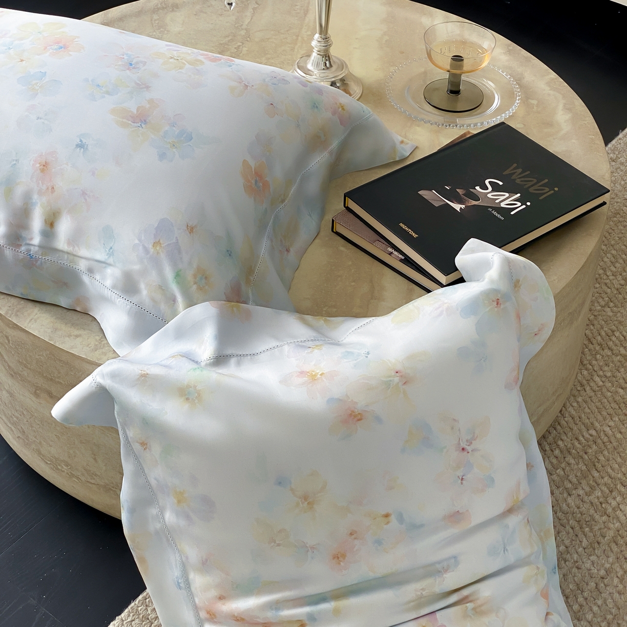 91家纺网 家纺一手货源 找家纺 云栖家居 2026新款春夏60支兰精天丝四件套-夏季 夏季-蓝