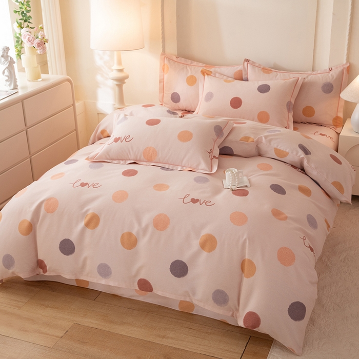 91家纺网 家纺一手货源 找家纺 （总）磨毛世家家纺 2026新款铂金磨毛纯棉加厚全棉磨毛四件套