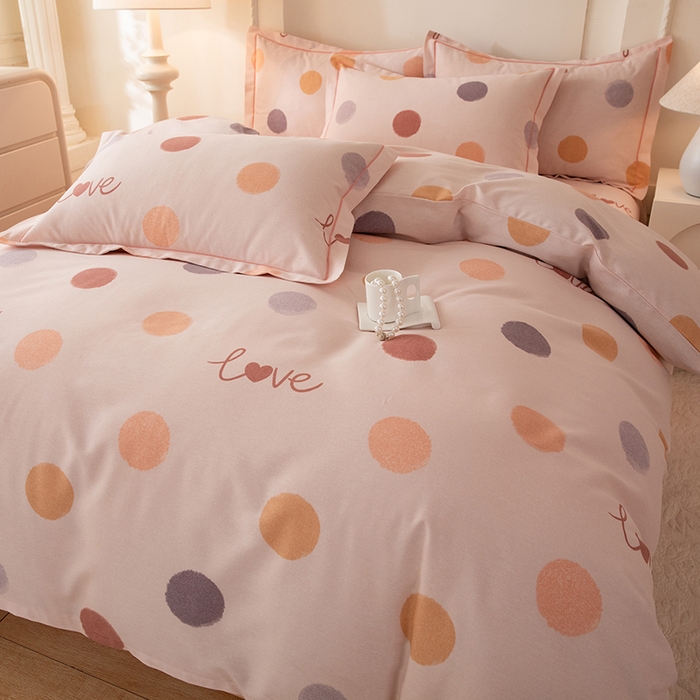 91家纺网 家纺一手货源 找家纺 （总）磨毛世家家纺 2026新款铂金磨毛纯棉加厚全棉磨毛四件套