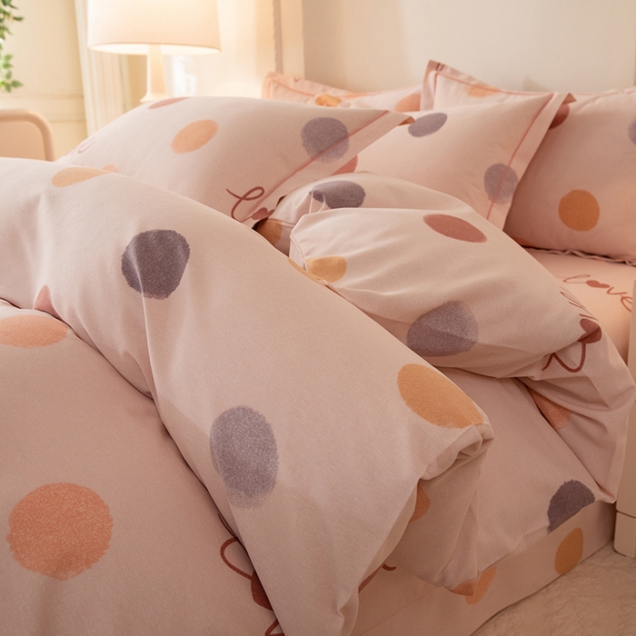 91家纺网 家纺一手货源 找家纺 （总）磨毛世家家纺 2026新款铂金磨毛纯棉加厚全棉磨毛四件套