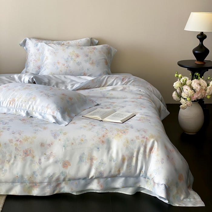 91家纺网 家纺一手货源 找家纺 （总）云栖家居 2026新款春夏60支兰精天丝四件套-夏季