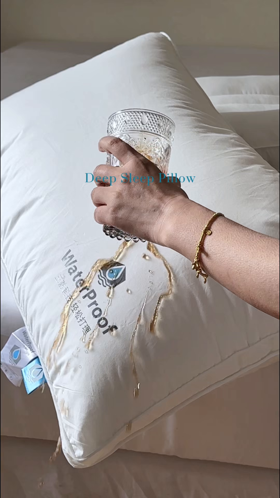 91家纺网 家纺一手货源 找家纺 伟邦枕芯 2026春夏新款三防酒店枕 枕头枕芯 白色-高枕