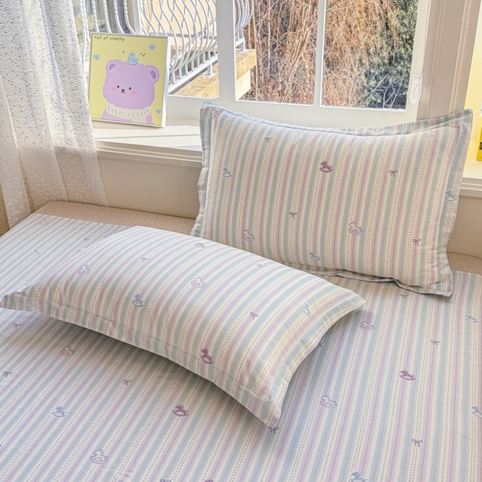 禧安居 2025新款高支高密活性印染全棉枕套单枕套马上有钱