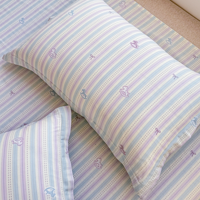 91家纺网 家纺一手货源 找家纺 禧安居 2025新款高支高密活性印染全棉枕套单枕套马上有钱