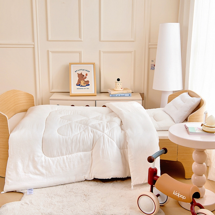 91家纺网 家纺一手货源 找家纺 （总）乐秀家纺 2026新款水洗棉幼儿园A类棉花芯内胆多件套儿童棉花被子120x150cm入园被芯春秋款四季通用