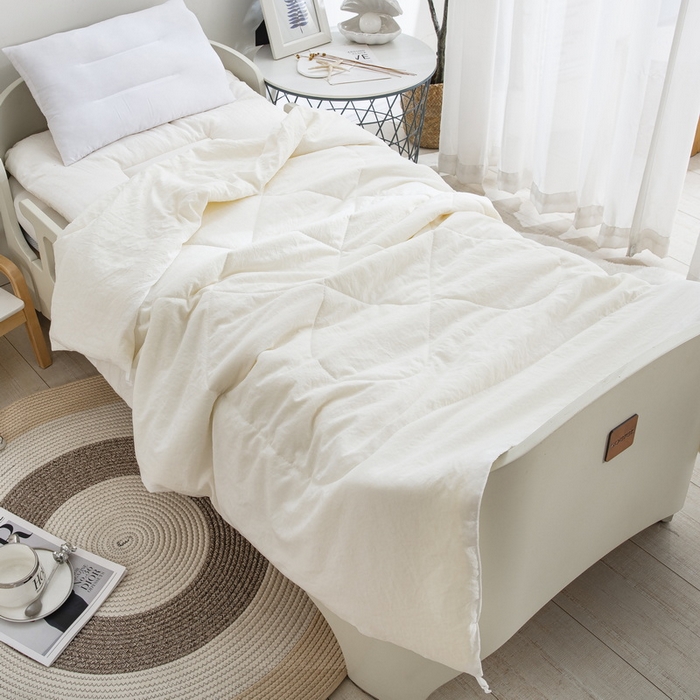 91家纺网 家纺一手货源 找家纺 （总）乐秀家纺 2026新款水洗棉幼儿园A类大豆内胆多件套被芯垫芯枕芯三件套