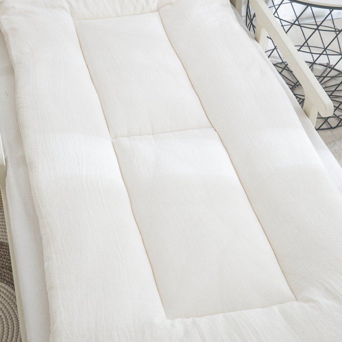 91家纺网 家纺一手货源 找家纺 （总）乐秀家纺 2026新款水洗棉幼儿园A类大豆内胆多件套被芯垫芯枕芯三件套