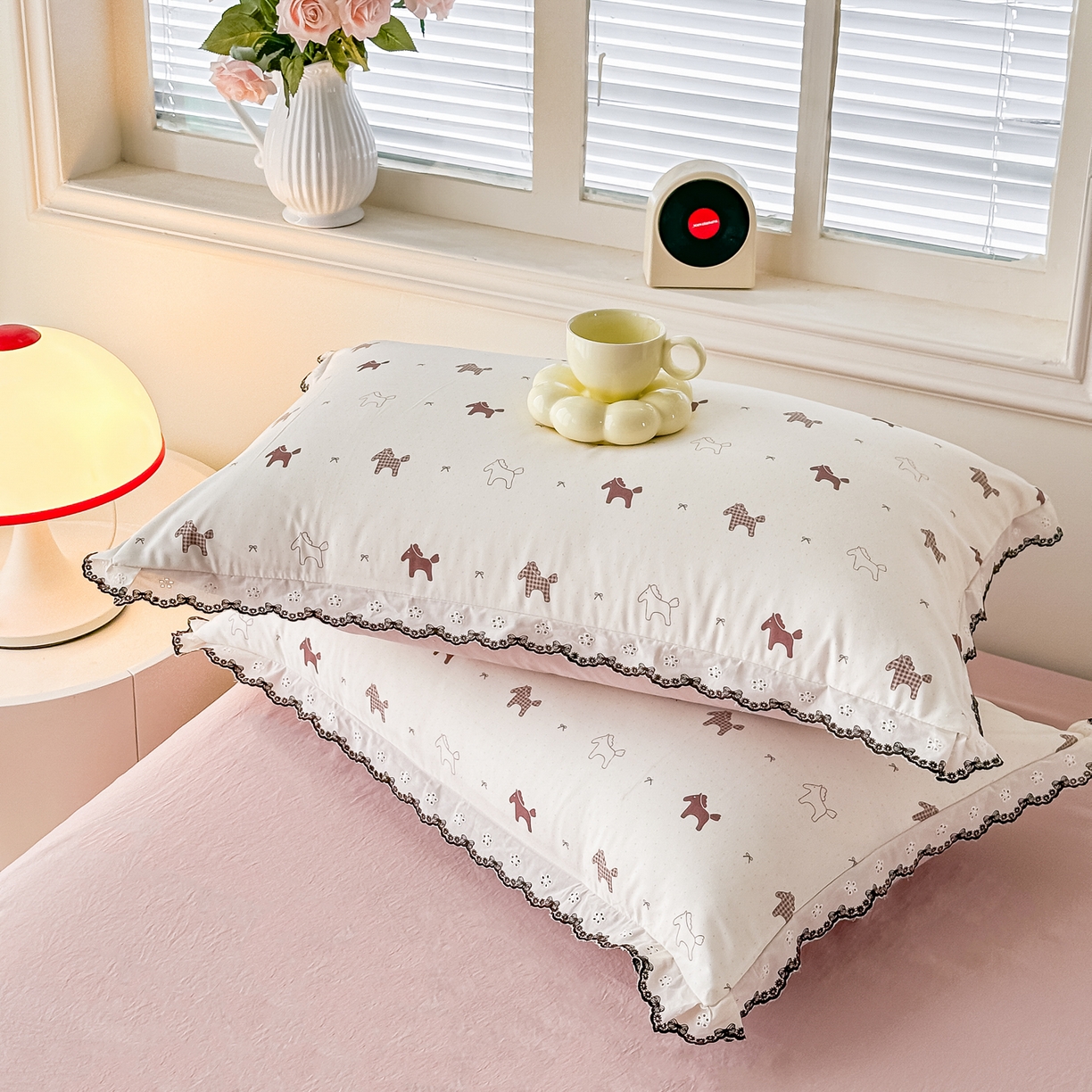 91家纺网 家纺一手货源 找家纺 梓之赫 2026新款古法水洗云感棉四件套 爱玛