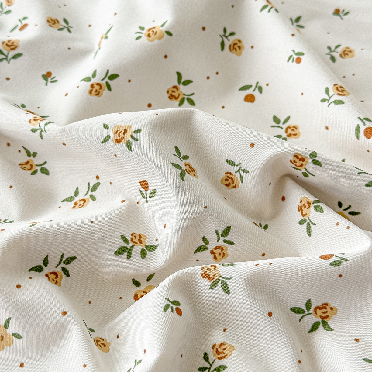 91家纺网 家纺一手货源 找家纺 梓之赫 2026新款古法水洗云感棉四件套 花枝笑语