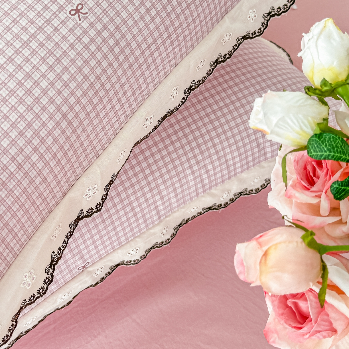 91家纺网 家纺一手货源 找家纺 梓之赫 2026新款古法水洗云感棉四件套 素雅-红