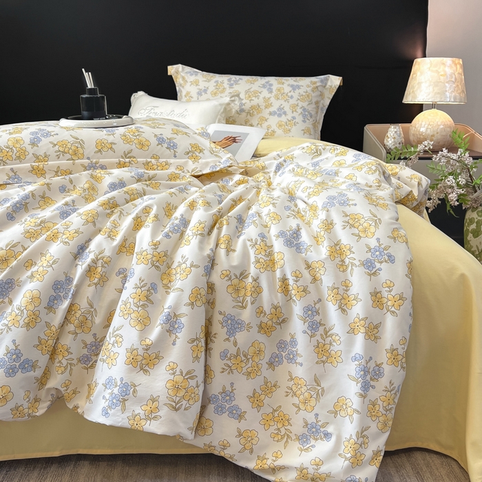 繁花家居 2026凉感云丝棉高克重冰感天丝绵四件套 山野浪漫