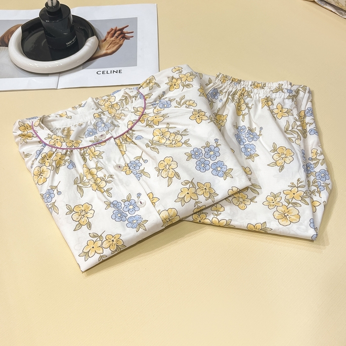 91家纺网 家纺一手货源 找家纺 繁花家居 2026凉感云丝棉高克重冰感天丝绵四件套 山野浪漫