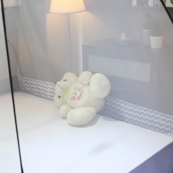 91家纺网 家纺一手货源 找家纺 （总）青竹苑 2026新款云顶免安装魔术蚊帐