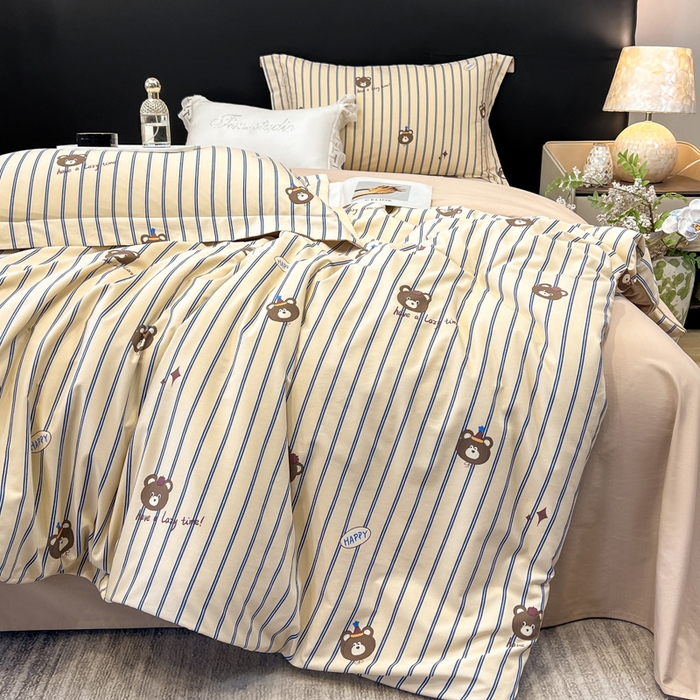 91家纺网 家纺一手货源 找家纺 （总）繁花家居 2026凉感云丝棉高克重冰感天丝绵四件套