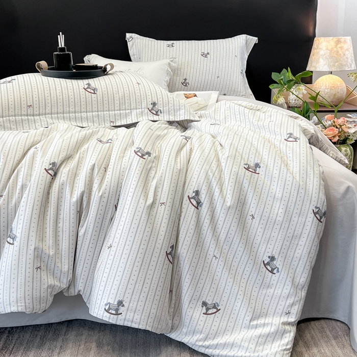 91家纺网 家纺一手货源 找家纺 （总）繁花家居 2026凉感云丝棉高克重冰感天丝绵四件套