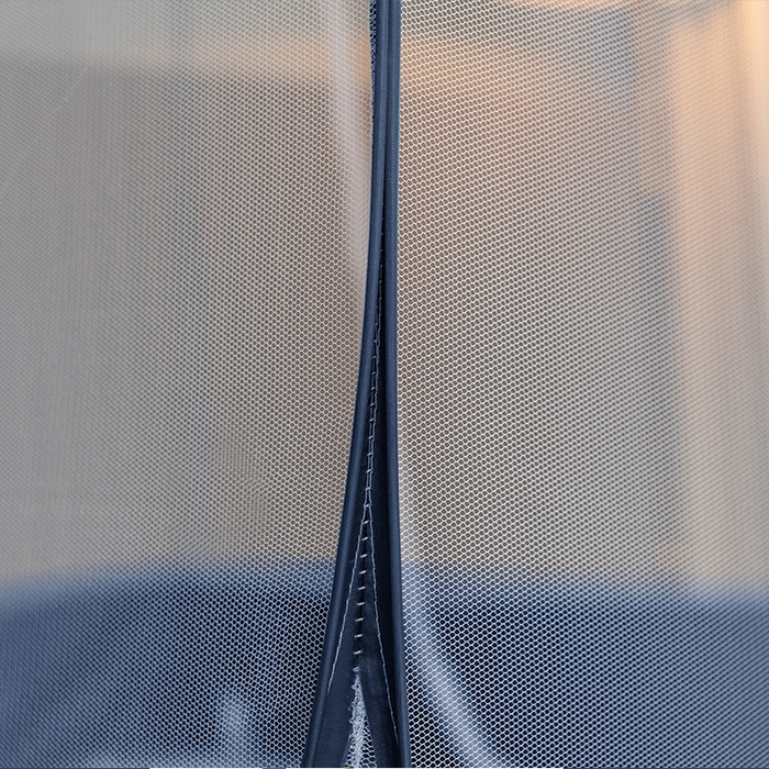 91家纺网 家纺一手货源 找家纺 青竹苑 2026新款免安装蒙古包大顶魔术蚊帐布三角款 宇航员布三角