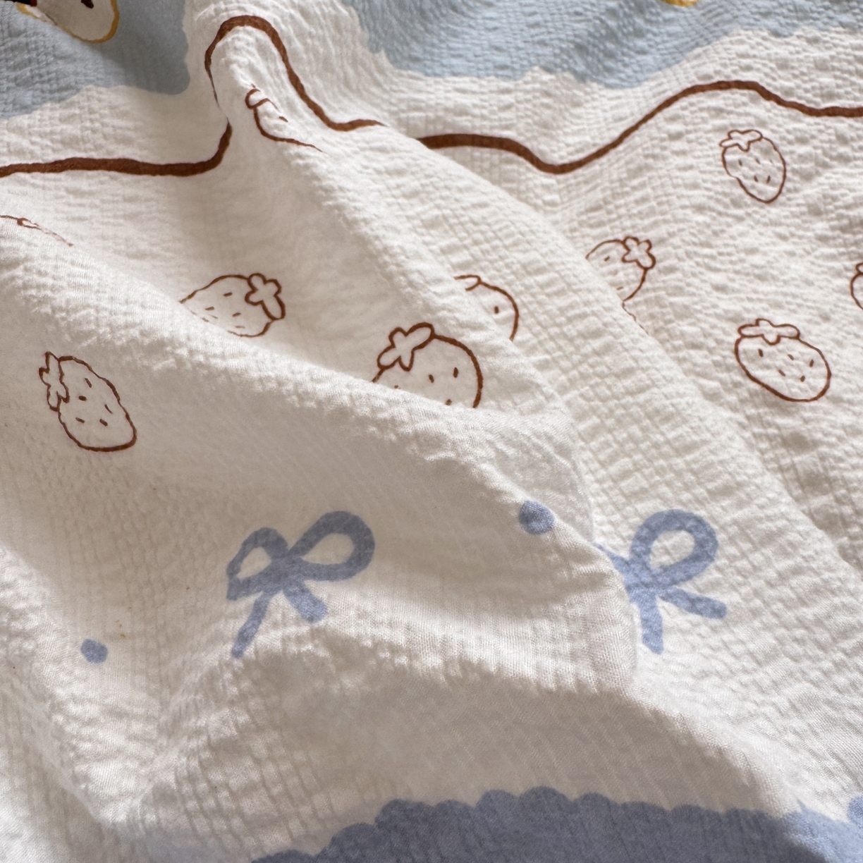 91家纺网 家纺一手货源 找家纺 （总）三元色 2026新款泡芙费尔岛绣花四件套