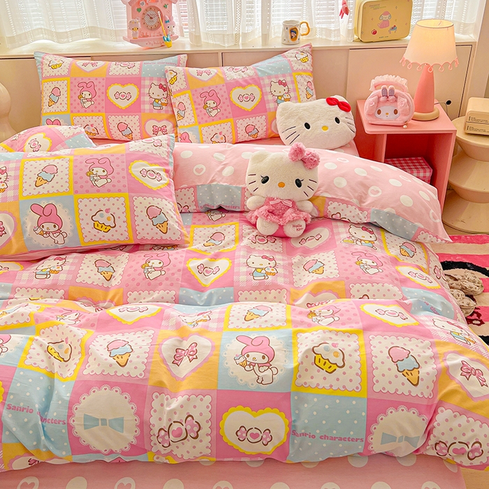 91家纺网 家纺一手货源 找家纺 （总）朵希曼 2026新款正版授权全棉纯棉三丽鸥系列