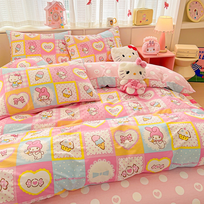 91家纺网 家纺一手货源 找家纺 （总）朵希曼 2026新款正版授权全棉纯棉三丽鸥系列