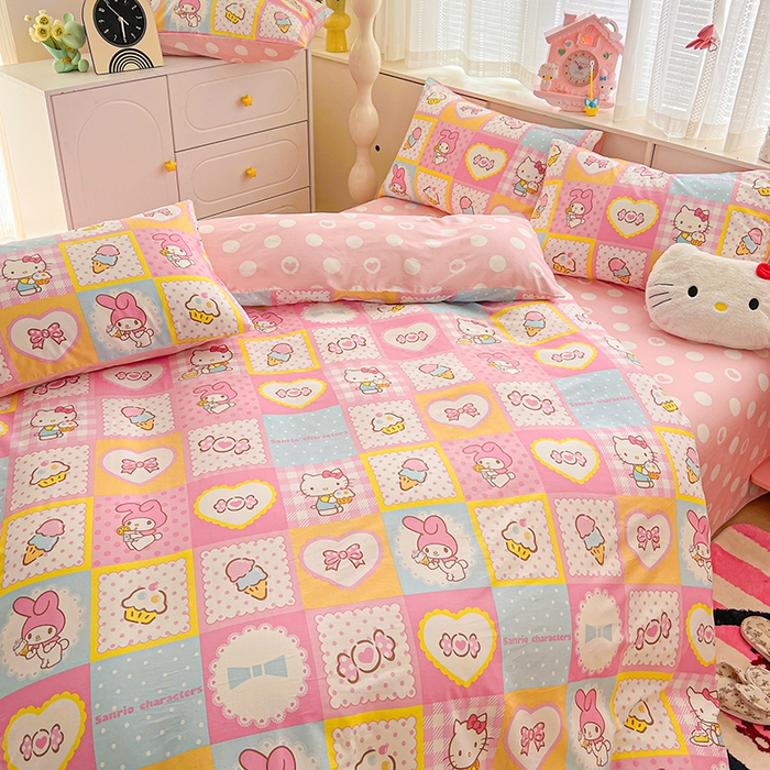 91家纺网 家纺一手货源 找家纺 （总）朵希曼 2026新款正版授权全棉纯棉三丽鸥系列