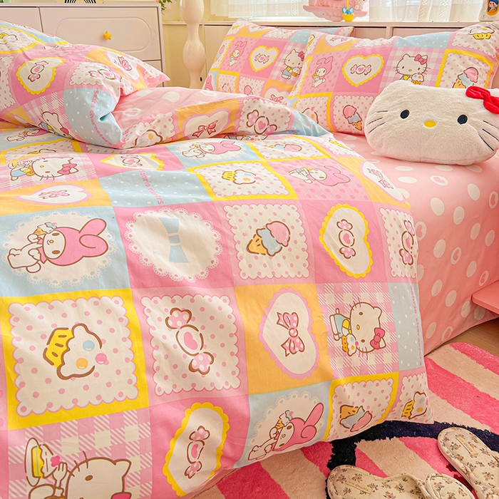 91家纺网 家纺一手货源 找家纺 （总）朵希曼 2026新款正版授权全棉纯棉三丽鸥系列