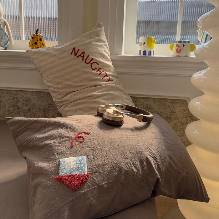 91家纺网 家纺一手货源 找家纺 麦田家纺 2026加密A类色织全棉纯棉水洗棉毛巾绣四件套 星星小马