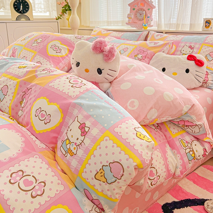 91家纺网 家纺一手货源 找家纺 （总）朵希曼 2026新款正版授权全棉纯棉三丽鸥系列