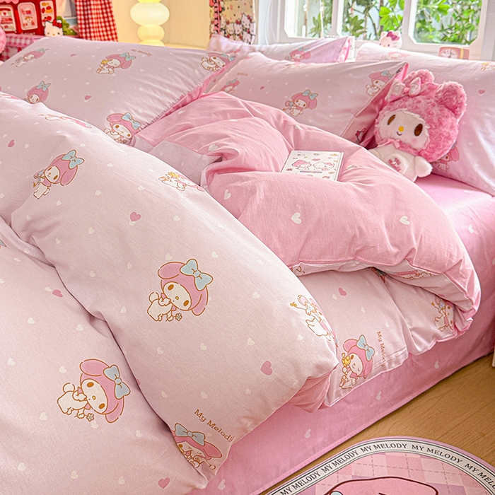 91家纺网 家纺一手货源 找家纺 （总）朵希曼 2026新款正版授权全棉纯棉三丽鸥系列