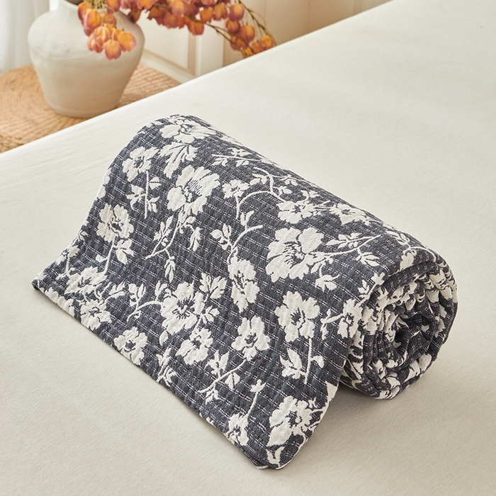 91家纺网 家纺一手货源 找家纺 （总）悦然毛巾被 2026新款全棉纯棉三层水洗色织纱布毛巾被盖毯夏凉被空调被