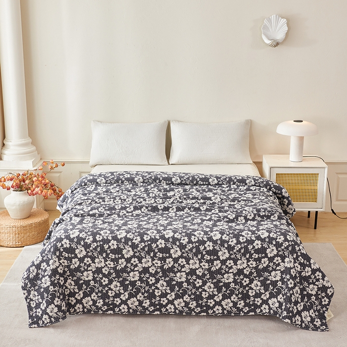 91家纺网 家纺一手货源 找家纺 （总）悦然毛巾被 2026新款全棉纯棉三层水洗色织纱布毛巾被盖毯夏凉被空调被