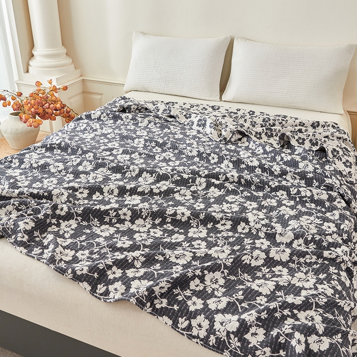 91家纺网 家纺一手货源 找家纺 （总）悦然毛巾被 2026新款全棉纯棉三层水洗色织纱布毛巾被盖毯夏凉被空调被