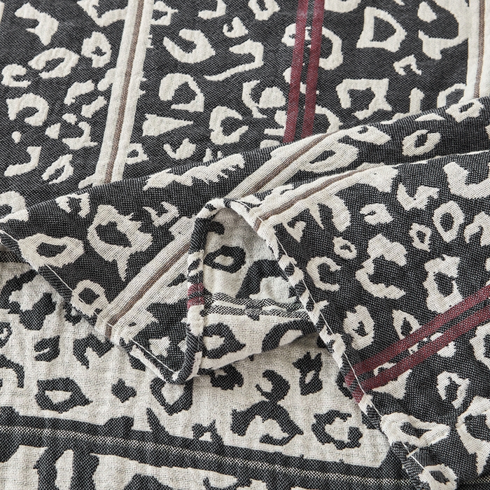 91家纺网 家纺一手货源 找家纺 悦然毛巾被 2026新款全棉纯棉三层水洗色织纱布毛巾被盖毯夏凉被空调被 摩登