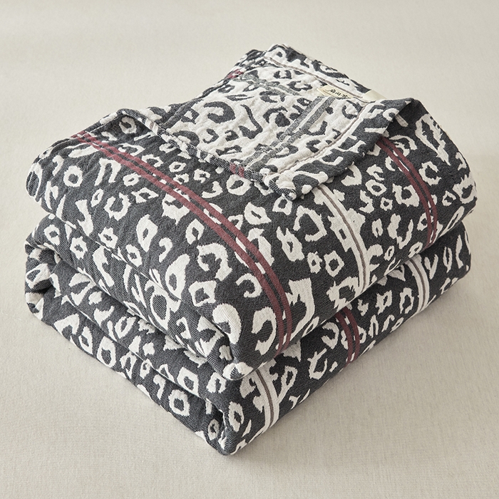 91家纺网 家纺一手货源 找家纺 悦然毛巾被 2026新款全棉纯棉三层水洗色织纱布毛巾被盖毯夏凉被空调被 摩登