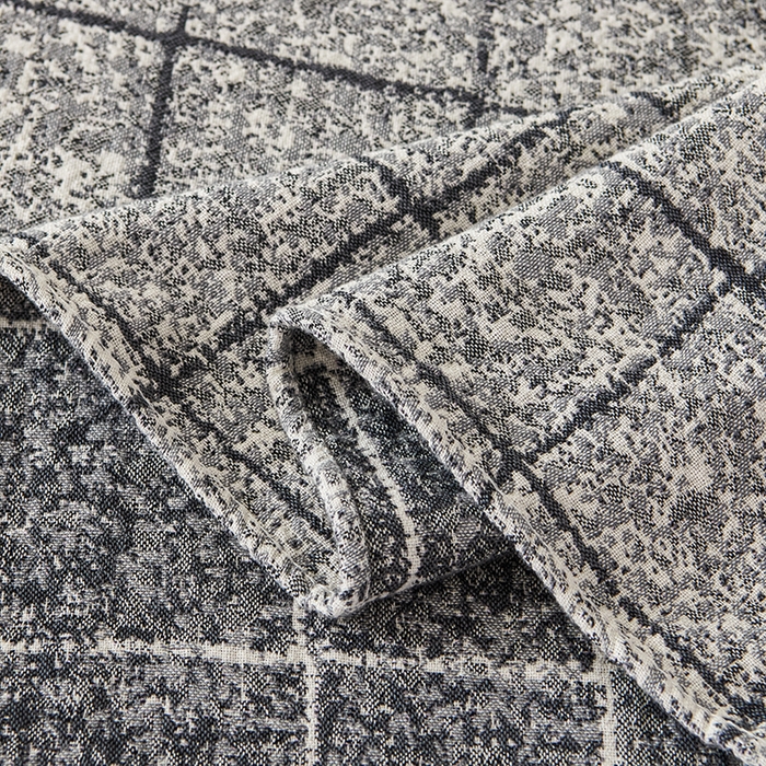 91家纺网 家纺一手货源 找家纺 悦然毛巾被 2026新款全棉纯棉三层水洗色织纱布毛巾被盖毯夏凉被空调被 清格慢居灰